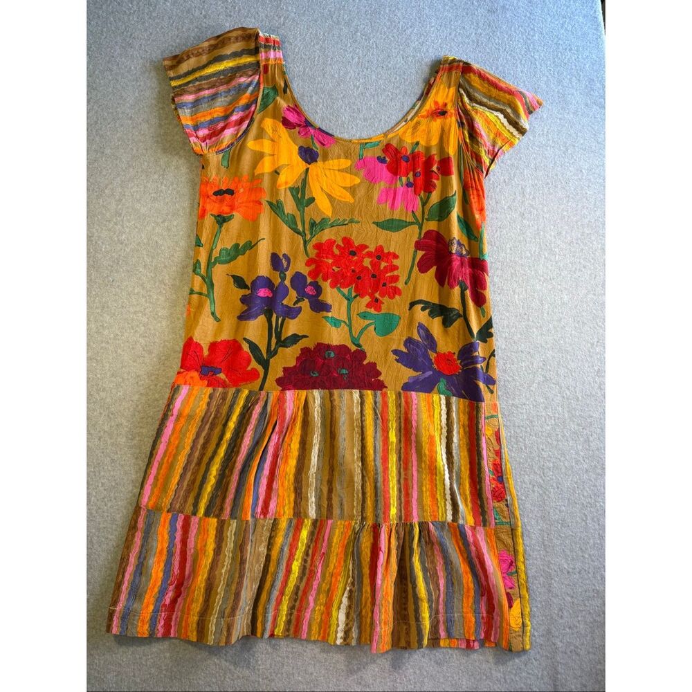 Jams World Hattie drop waist floral summer dress small